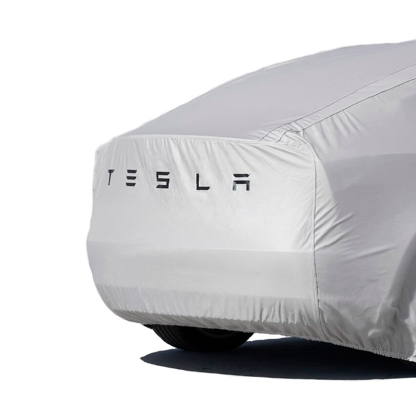 Чохол Tesla Model S сірий вуличний - Зображення 4