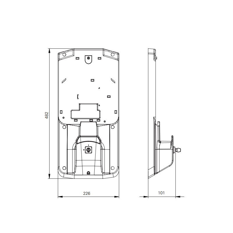 Крепление настенное ABL Mounting plate — изображение 6