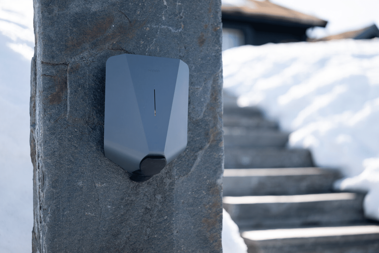 Зарядная станція Easee One EV Charger Type 2 (22кВт) Grey - Зображення 4