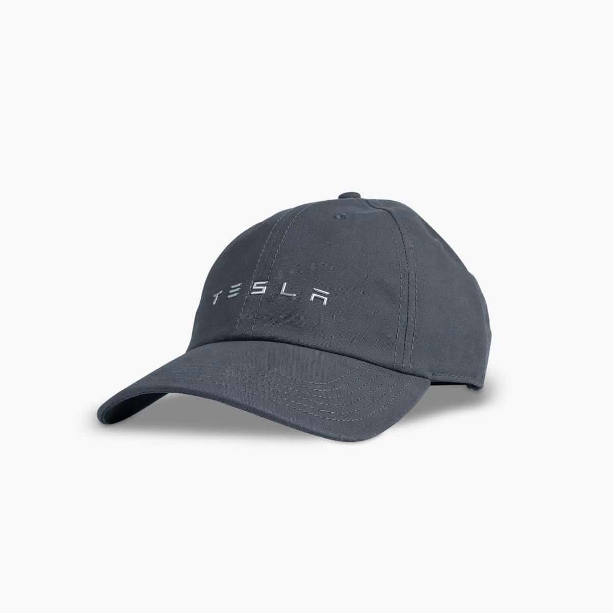Кепка Tesla серая с буквами — изображение 4